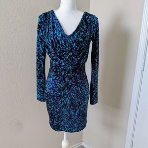 3/$40 BCBGeneration Multi Color Caged Back Dress